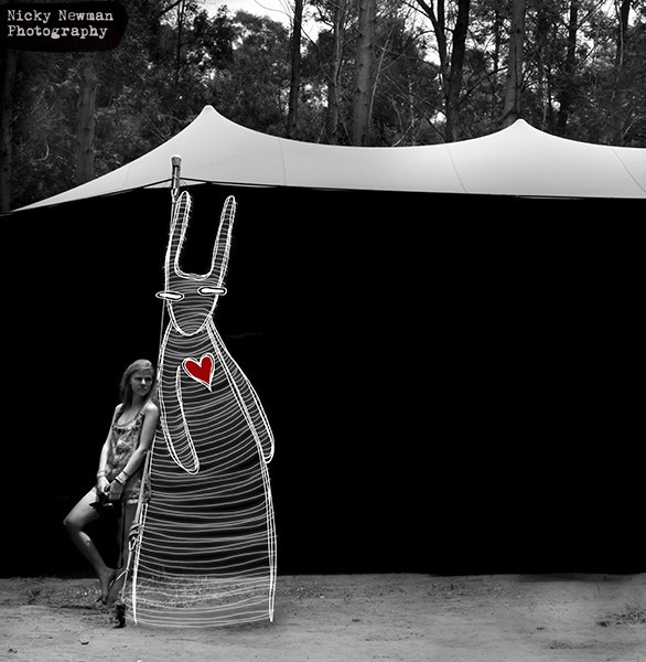 girl tent nicky newman